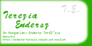 terezia endersz business card